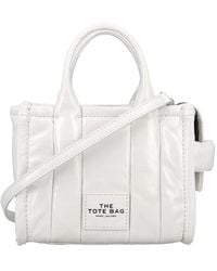Marc Jacobs - The Shiny Crinkle Micro Tote Bag - Lyst