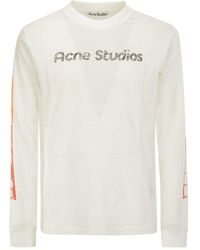 Acne Studios - White T-shirt - Lyst