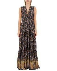 Etro - Sablè Long Dress - Lyst