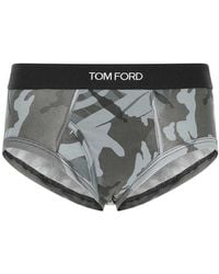 Tom Ford - Camouflage Logo Waistband Boxer Briefs - Lyst