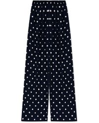 Balenciaga - Polka Dot Pattern Pyjama Pants - Lyst