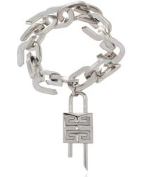 Givenchy Bracelet With Logo - Metallic