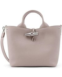 Longchamp - Le Roseau S Top Handle Bag - Lyst