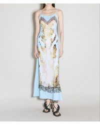 Y. Project - Lace Printed Maxi Dress - Lyst