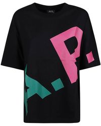 A.P.C. - Lisandre T-shirt - Lyst