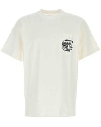 Carhartt - White Cotton S/s Fragment Pocket T-shirt - Lyst