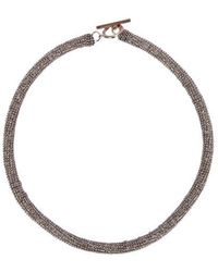 Brunello Cucinelli - Monili Chain Bead Detailed Necklace - Lyst