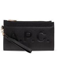 A.P.C. - Pouch With Logo - Lyst