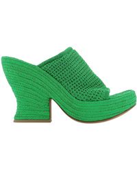 bottega veneta stack mules