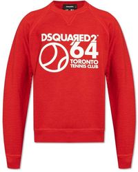 DSquared² - Printed Sweatshirt, - Lyst