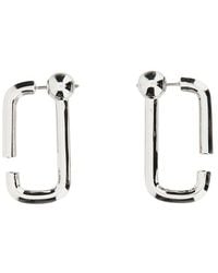 Marc Jacobs - Mj Chunky Hoop Earrings - Lyst