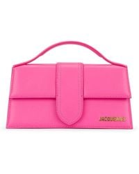 Jacquemus - Le Grande Bambino Leather Top Handle Bag - Lyst