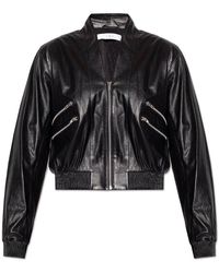 IRO 'brita' Leather Jacket - Black