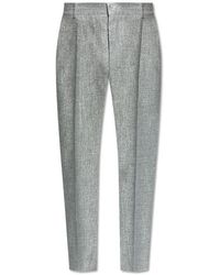 Alexander McQueen - Creased Trousers, - Lyst