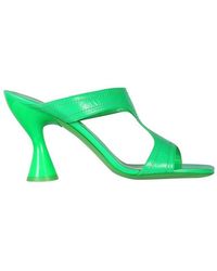 BY FAR - Nadia Cut-out Detailed Heel Sandals - Lyst