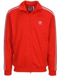 adidas Adicolor Classics Beckenbauer Primeblue Zip-up Jacket - Red