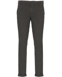 Dondup - Mid-rise Straight Leg Trousers - Lyst
