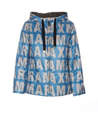 Max Mara - Zip-up Drawstring Reversible Jacket - Lyst