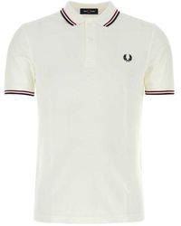 Fred Perry - Piquet Polo Shirt - Lyst