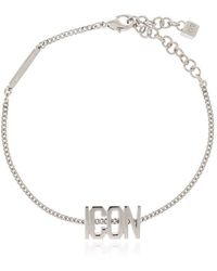 DSquared² - Bracelet With Logo - Lyst