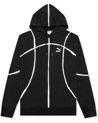 PUMA - X Joshua Vides Logo Detailed Hoodie - Lyst