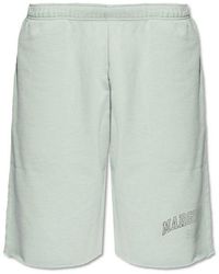 MM6 by Maison Martin Margiela - Cotton Shorts With Vintage Effect, - Lyst