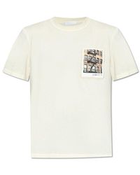 Helmut Lang - T-Shirt With Pocket - Lyst