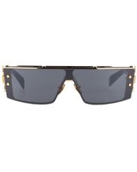 Balmain - Wonder Boy Iii Oversized Frame Sunglasses - Lyst