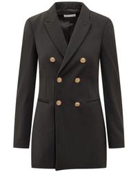 RED Valentino - Red Double-breasted Blazer - Lyst