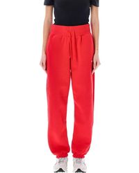 Nike - Logo Embroidered Drawstring Trousers - Lyst