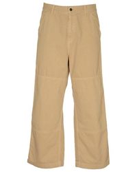 Carhartt - Logo Patch Wide Leg Jeans - Lyst