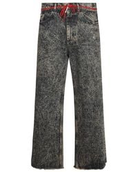 Marni - Cotton Denim Jeans - Lyst