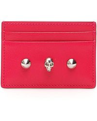 alexander mcqueen credit card holder