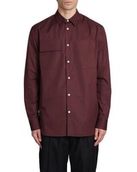 Jil Sander - Buttoned Long-sleeved Shirt - Lyst