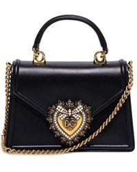 Dolce & Gabbana - Devotion Mini Top Handle Bag - Lyst