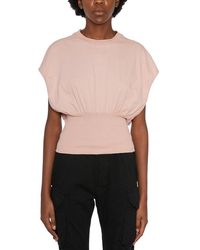 Rick Owens - Tommy Cropped Crewneck Top - Lyst