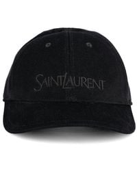 Saint Laurent - Vintage Velvet Hat - Lyst
