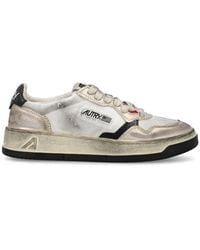 Autry - Medalist Super Vintage Lace-Up Sneakers - Lyst