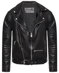 AllSaints - Classic Biker Jacket - Lyst