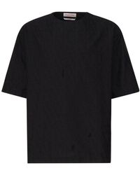 Valentino - Toile Iconographe Crewneck Short-Sleeved T-Shirt - Lyst