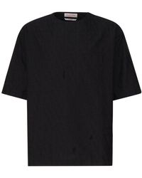 Valentino - Toile Iconographe Crewneck Short-sleeved T-shirt - Lyst