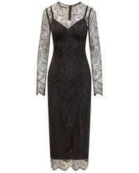 Dolce & Gabbana - Lace Dress - Lyst