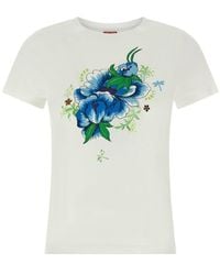 KENZO - Peonies' T-Shirt - Lyst