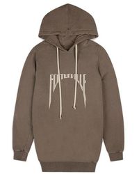 Rick Owens - Drawstring Oversized Hoodie - Lyst