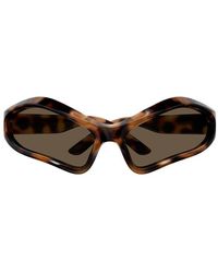 Balenciaga - Geometric Frame Sunglasses - Lyst