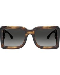 Burberry Square Frame Sunglasses - Black