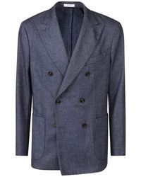 Boglioli - Double-Breasted Blazer Jacket - Lyst