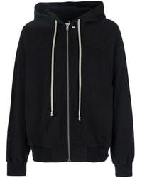 Rick Owens - Windbreaker' Cotton Hooded Sweatshirt - Lyst