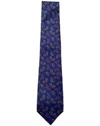 Etro - Jacquard Pointed Tip Tie - Lyst