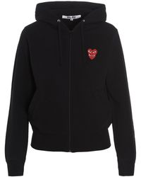 comme des garcons play jacket